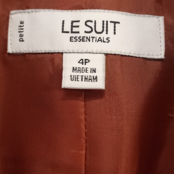 VTG- Le Suit Essentials Rust Blazer - Picture 11 of 11